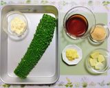 夏バテ！簡単夏の夕飯ゴーヤ豚こま生姜焼き弁当主菜作り方1写真