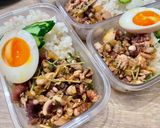 タコ挽肉キムチ丼作り方6写真