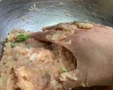 我が家の定番　鶏団子鍋作り方4写真
