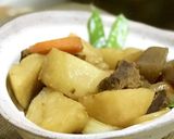 早ッ！フライパンでホルモンの肉じゃが作り方11写真