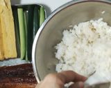 巻きす不要太巻、中巻 鰻巻作り方2写真
