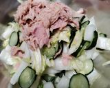 白菜とツナの中華サラダ作り方2写真