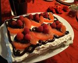 バレンタインベリーケーキ作り方8写真
