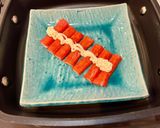 カニカマの炙り作り方1写真