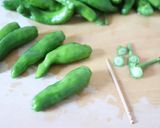 丸ごと焼いて【ししとうのチーズ焼き】作り方1写真