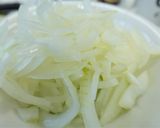 にしん水煮缶　ネギとタマネギのマリネ作り方2写真