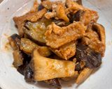 茄子とエリンギ豚こまの豆板醤味噌炒め作り方8写真