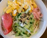 お一人様市販の冷やし中華和風パスタ味隠味作り方7写真