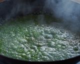苦味一切なし！美味し過ぎる小松菜のパスタ作り方4写真