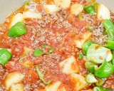 【ひき肉とじゃがいものトマト煮込み】作り方5写真