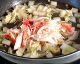 簡単!白菜カニカマ卵丼作り方11写真