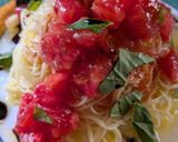 トマトの冷製パスタ作り方6写真