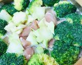 鍋キューブ●鶏肉＆ブロッコリーの鍋作り方2写真