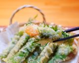 ズワイ蟹の大葉包み天ぷら作り方6写真