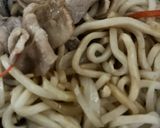 簡単　焼うどん（残り物で）作り方7写真