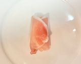 カッテージチーズの生ハム巻き作り方1写真