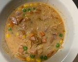 レンジクリーミー味噌キムチオムライス弁当作り方6写真