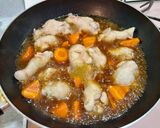 手羽元と人参のうま煮♪作り方3写真