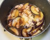 茄子と豚肉のつけ蕎麦作り方6写真