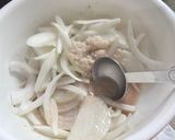 玉ねぎと鯖缶レモン作り方1写真
