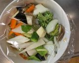 肉無チクワ簡単梅ハヤシライス味野菜炒め作り方12写真