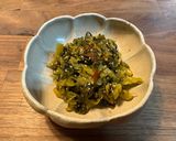 高菜漬けの油炒め作り方3写真