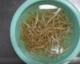 きのことごぼうのペペロンチーノ作り方2写真