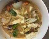肉無豆腐コク旨クリーミー酸辣炒飯味野菜炒作り方16写真