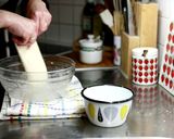 北欧産の強力粉で 気泡たっぷりチャバタ作り方7写真