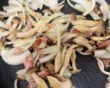 キャベツとしめじのアンチョビソース炒め作り方4写真