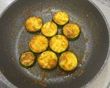 ズッキーニのカレー炒め♪チーズ風味作り方4写真