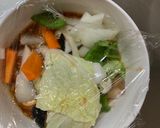 肉無豆腐簡単アジアンソース味白菜野菜炒め作り方13写真