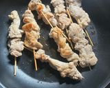 節約なのに激ウマ！豚こま肉串焼き作り方3写真