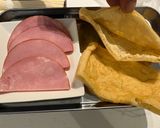 油揚げで簡単！大葉入りチーズハムかつ風作り方1写真