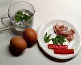 簡単！冷凍エビ と家にある材料で茶碗蒸し作り方1写真