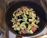 豚挽肉茄子ピーマンのケチャップソース炒め作り方1写真