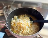 市販のソースに水をたすだけ!スープパスタ作り方6写真
