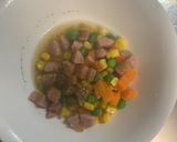 レンジ簡単洋風万能タレ味オムライス弁当作り方3写真