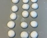 簡単おやつおもてなしにも。梅クリーム白玉あんみつ作り方3写真