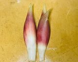 美活⭐︎モロヘイヤとオクラのにんにくスープ作り方4写真