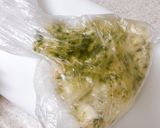 ニラだれ入り♪叩き長芋ゴロゴロ焼き作り方3写真