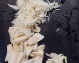 エリンギ山伏茸ツナ砂糖醤油パスタ作り方1写真