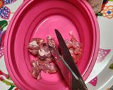 レンジでラム肉の和食肉豆腐♪濃厚すき焼風作り方1写真