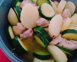 ＊鶏肉とズッキーニとじゃがいものカレー＊作り方4写真