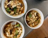 肉無豆腐コク旨クリーミー梅トマト味野菜炒作り方17写真