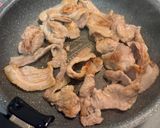 一人暮らし男子必見👦🏻豚キムチ丼作り方1写真