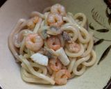 簡単★昼食「シーフードミックスうどん」作り方3写真