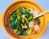 エビと小松菜のナムル作り方6写真