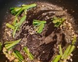 春菊のアンチョビバターソテー作り方4写真
