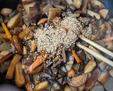 ささっと芋がら甘辛煮作り方7写真
